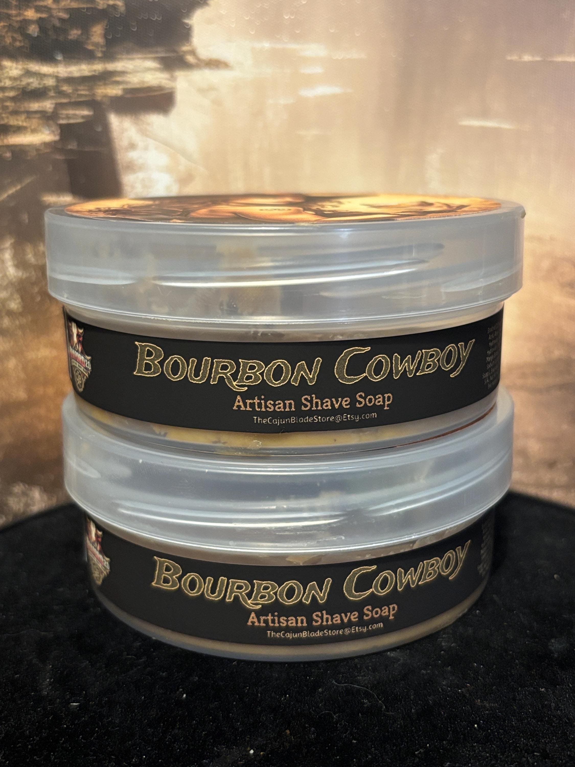Bourbon Cowboy Shave Soap - 5oz Tub