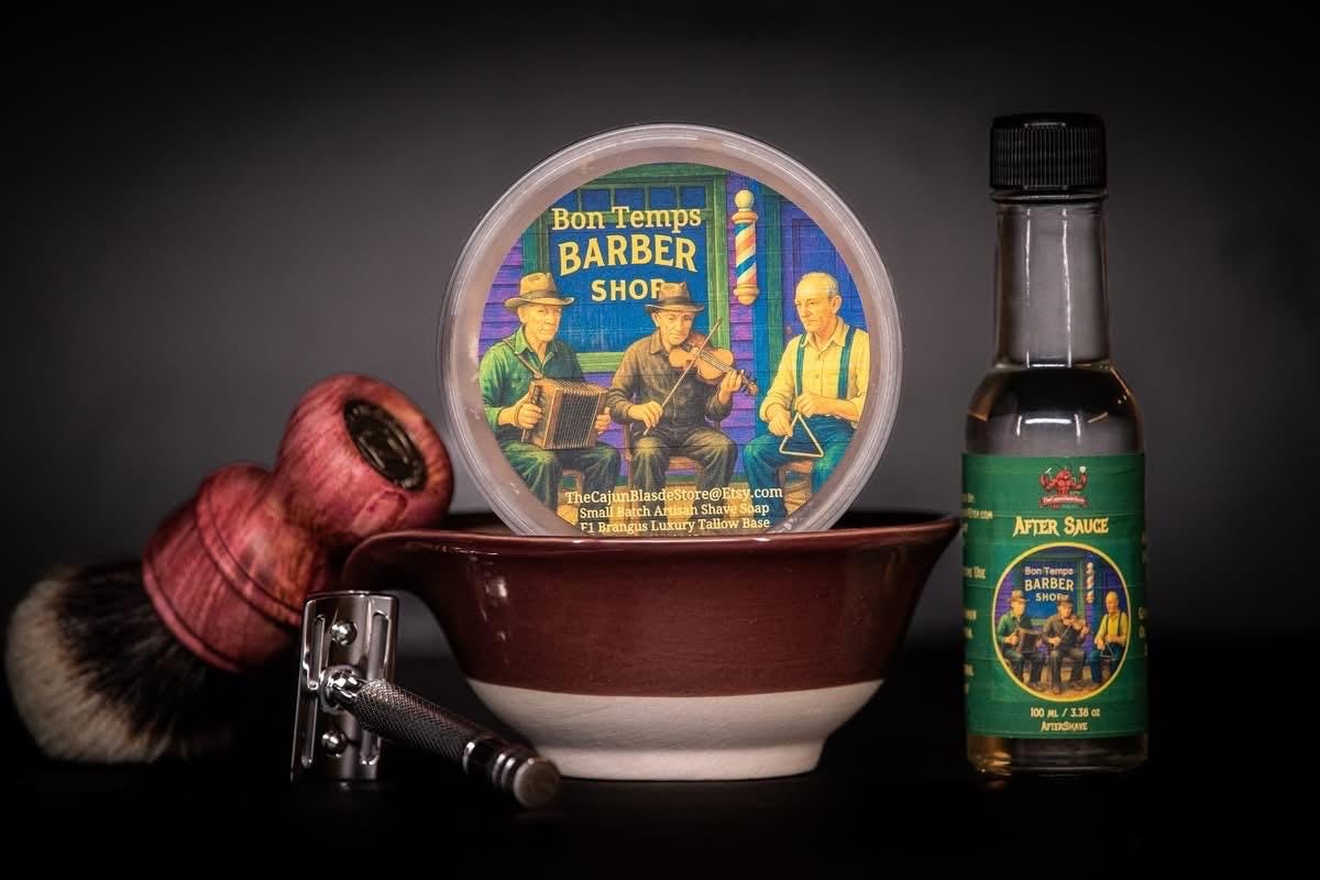 Bon Temps Barbershop - Shave Soap 5 oz