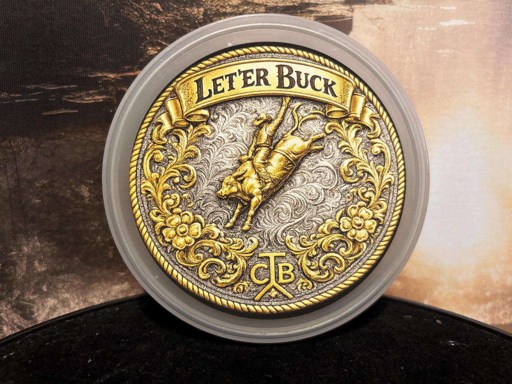 Let’er Buck - Shave Soap 5oz tub.