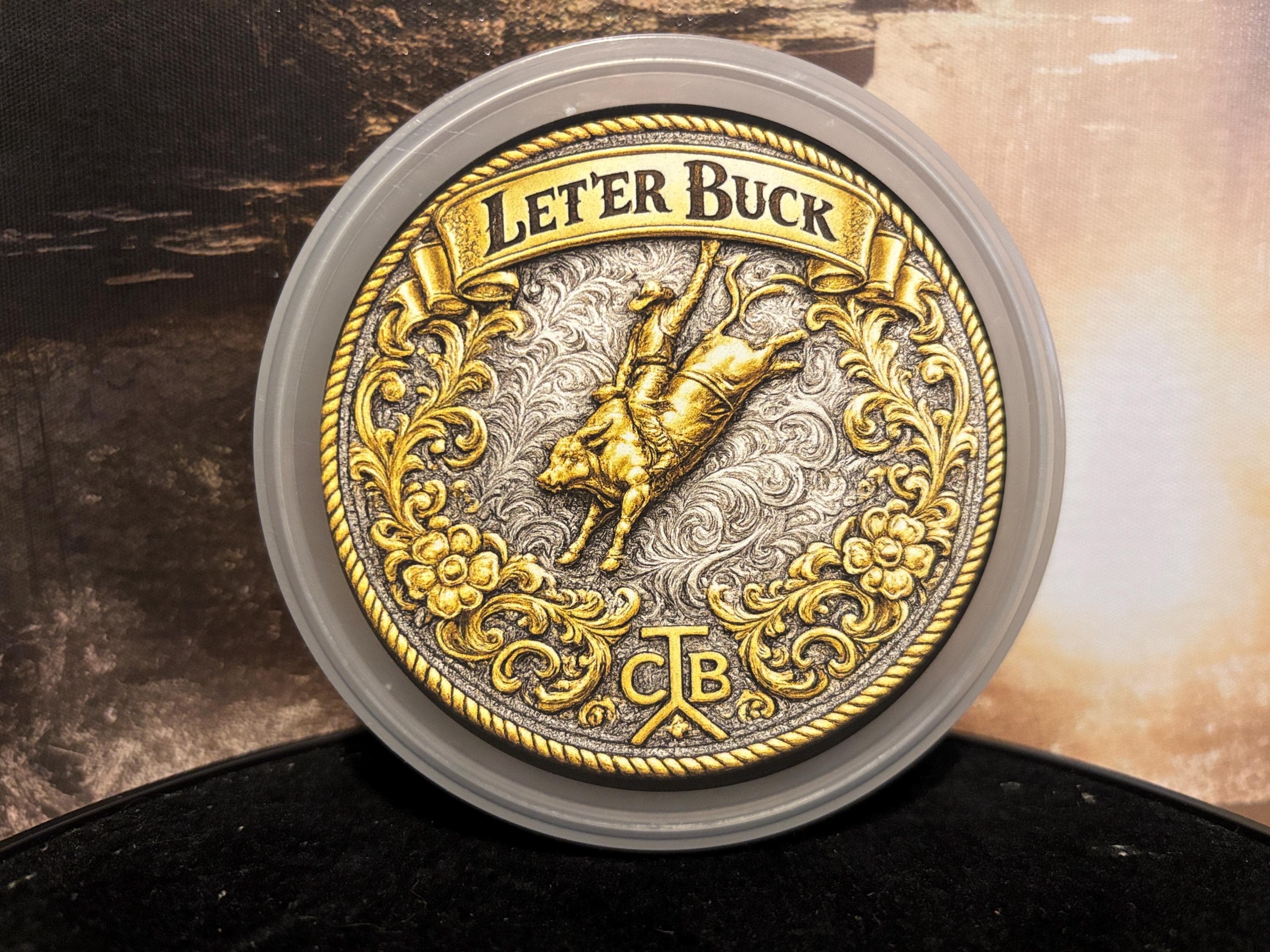 Let’er Buck - Shave Soap 5oz tub.