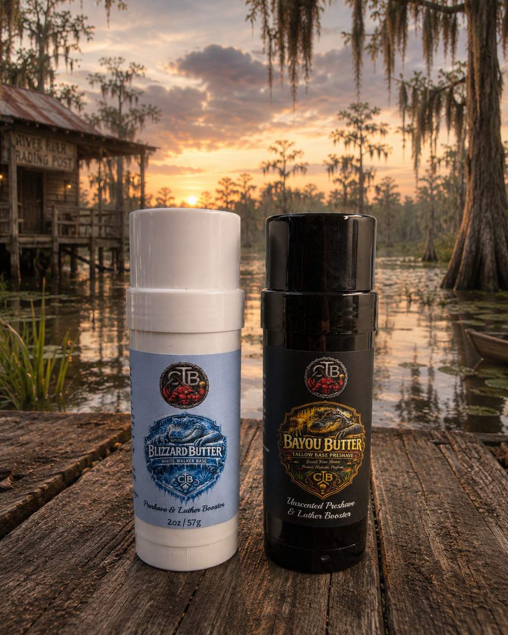 Unscented Tallow Based Pre-Shave / Lather Boosters Stick - 2oz