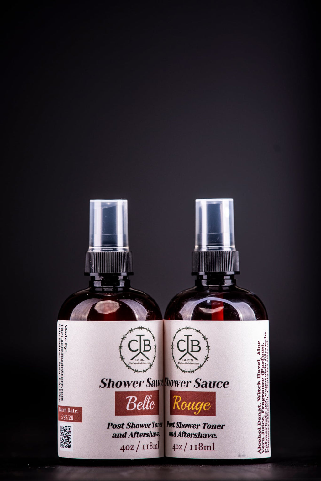Shower Sauce 4oz Post Shave Toner