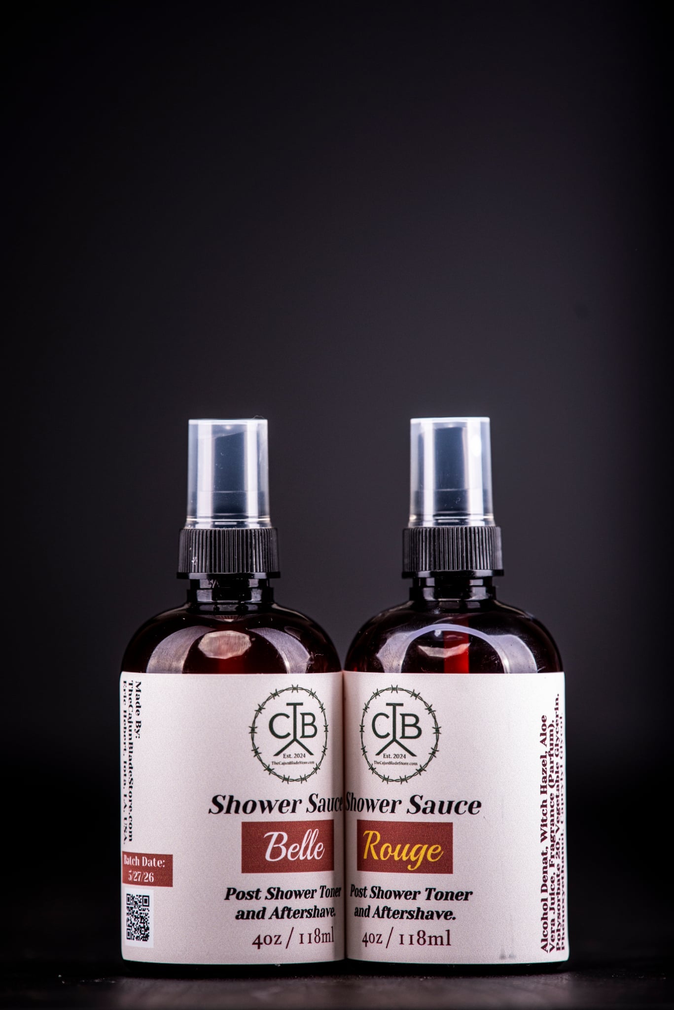Shower Sauce 4oz Post Shave Toner