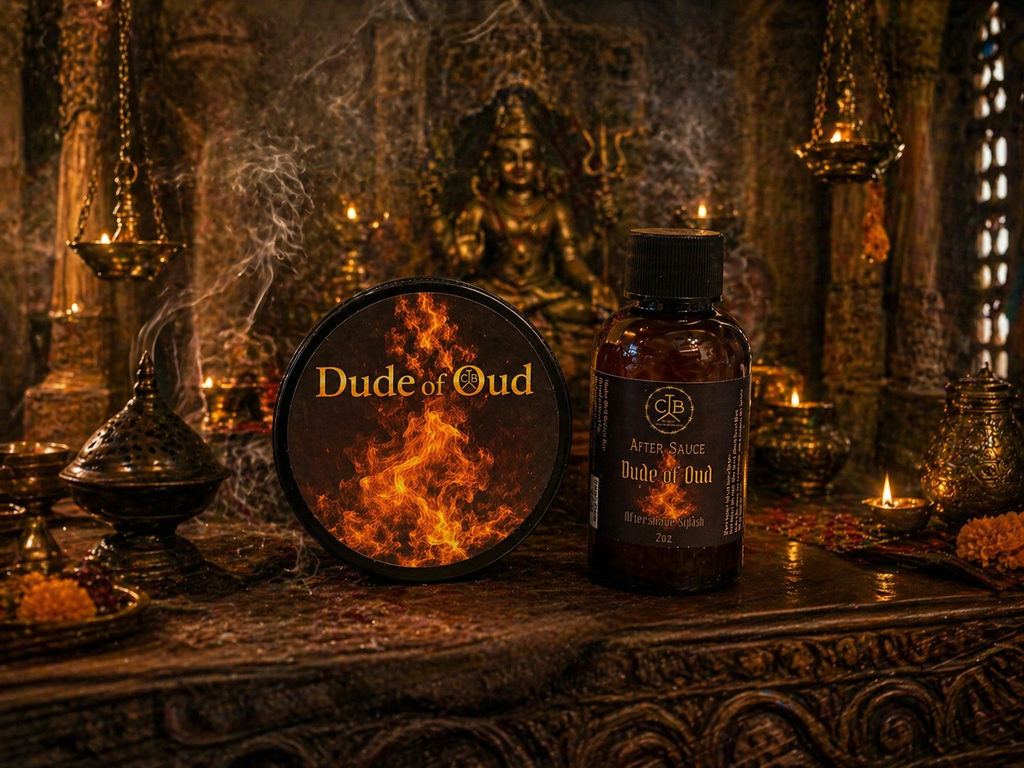 Dude of Oud – 5oz Shave Soap Tub
