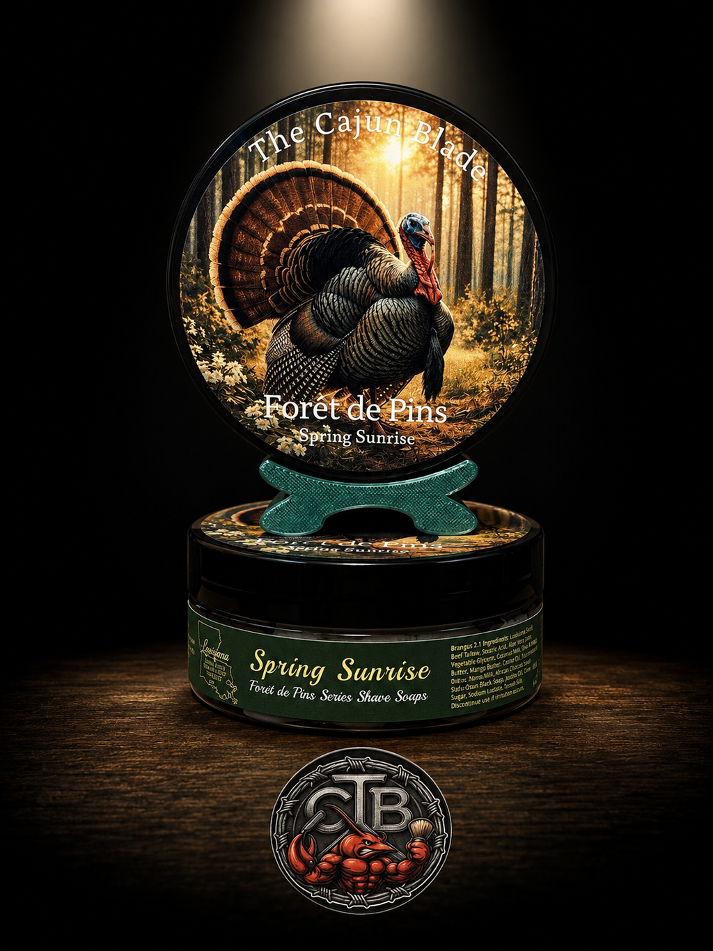Forêt de Pins – Spring Sunrise Shave Soap