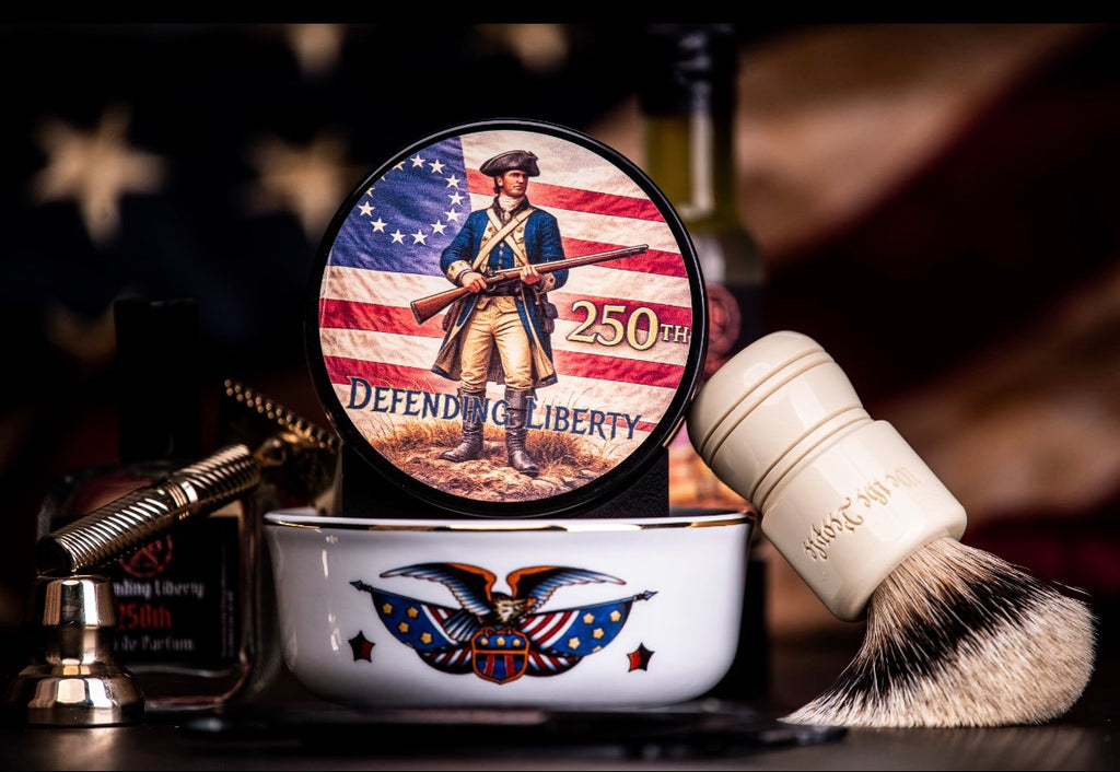 Release date 6/9/26 -Defending Liberty Shave Soap – 250th Anniversary Release