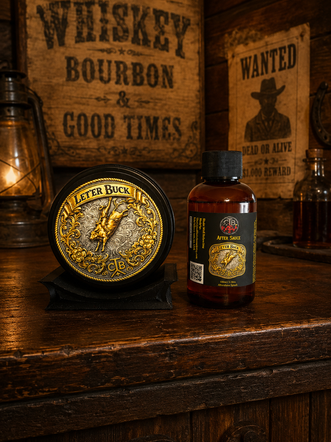 Let'er Buck - Gentleman's Set - 2oz Soap Braford 2.1 & 2oz After Sauce Splash