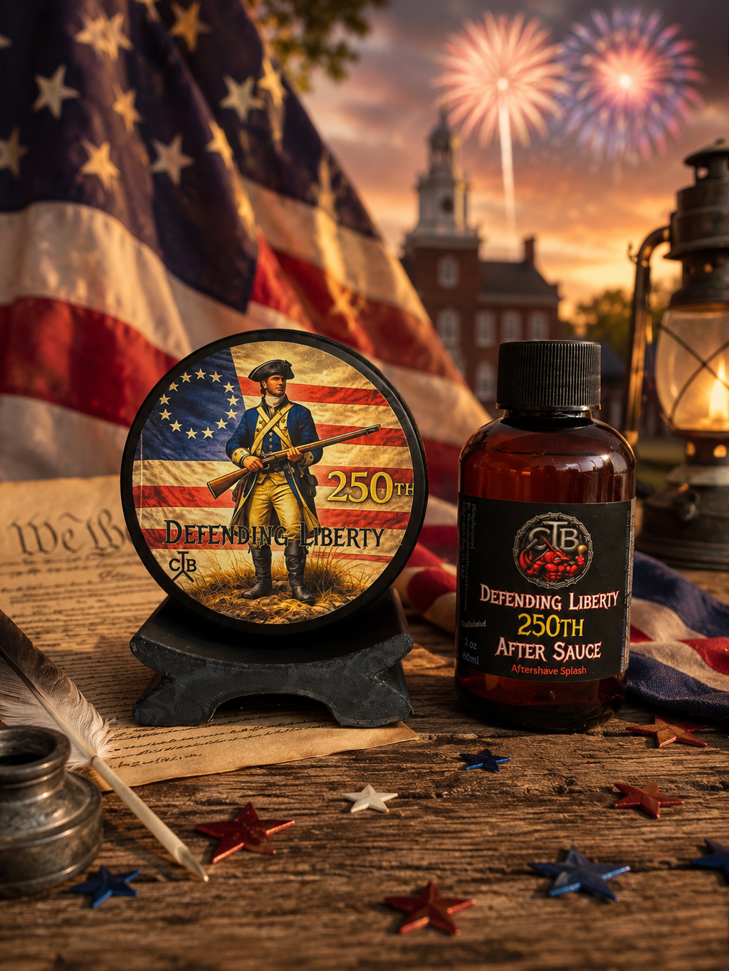 Defending Liberty - Gentleman's Set - 2oz Soap & 2oz After Sauce