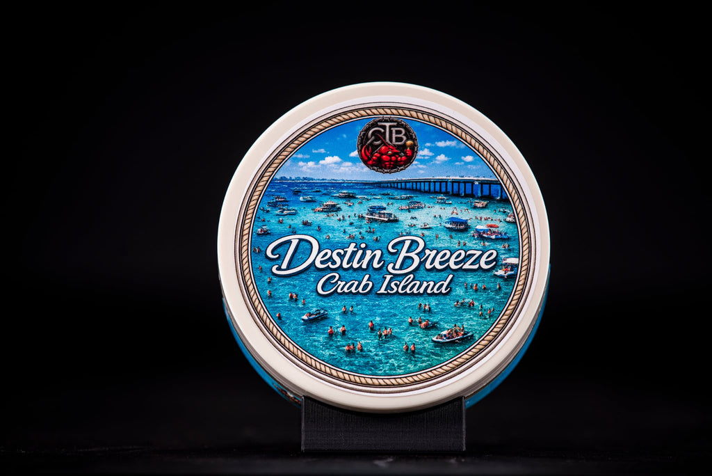 Destin Breeze Crab Island - Gentleman's Set - 2oz Soap Braford 2.1 & 2oz After Sauce Splash