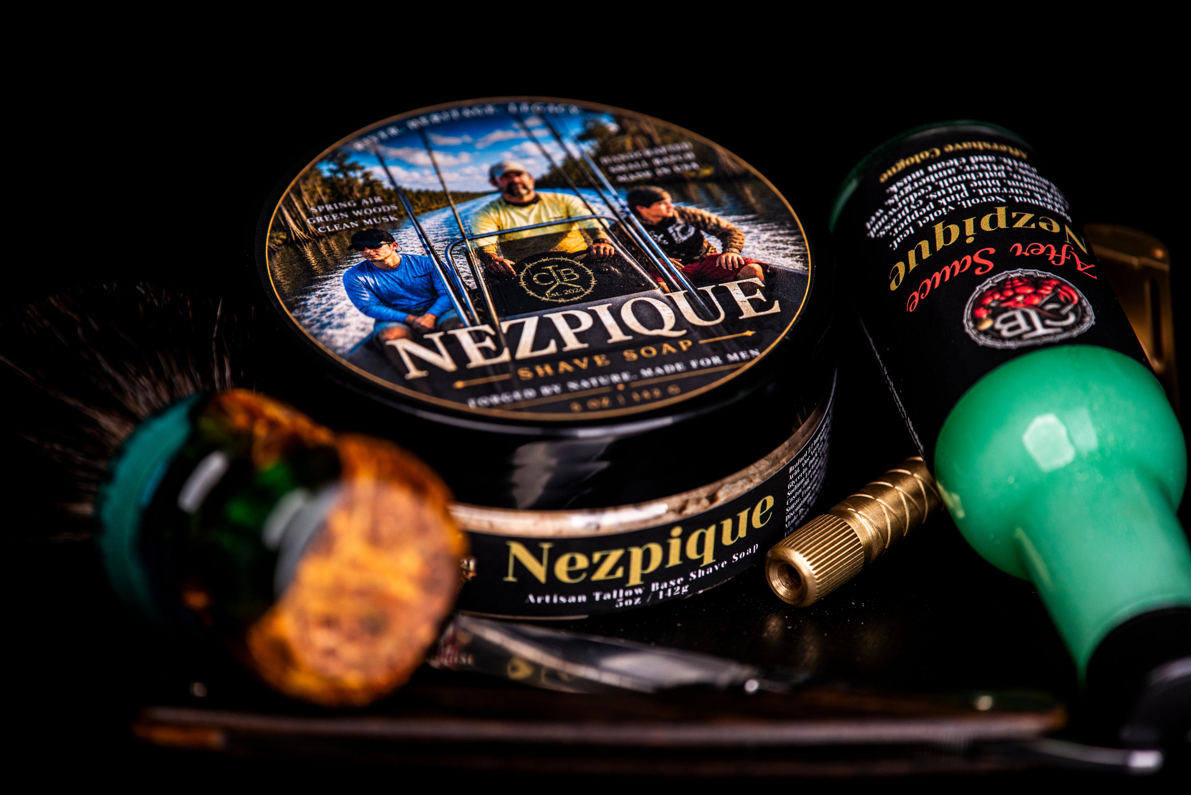 Nezpique Shave Soap - A Bayou Aquatic