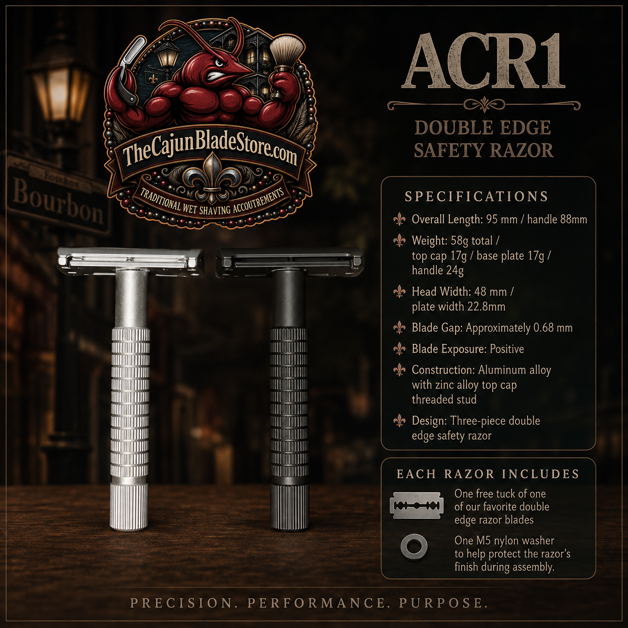 ACR1 - Double Edge Safety Razor