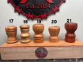 TCB Rustic Wood Shave Brush Handles - CB0017 to CB0021