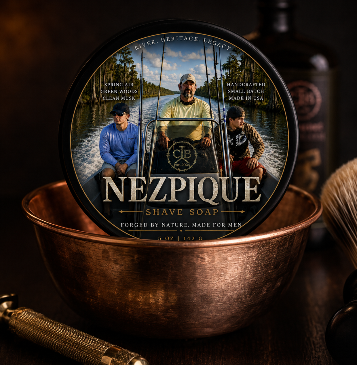 Release date 6/9/26 - Nezpique Shave Soap