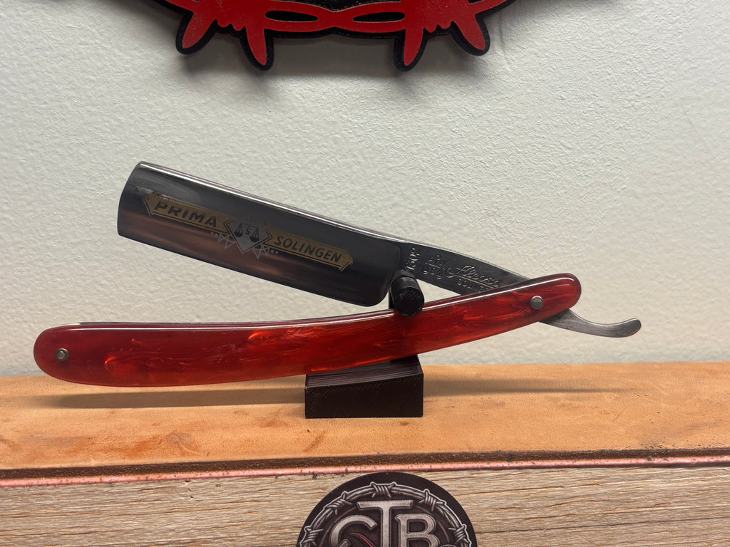 Alcoso No. 1302, with “Prima Solingen” Straight Razor