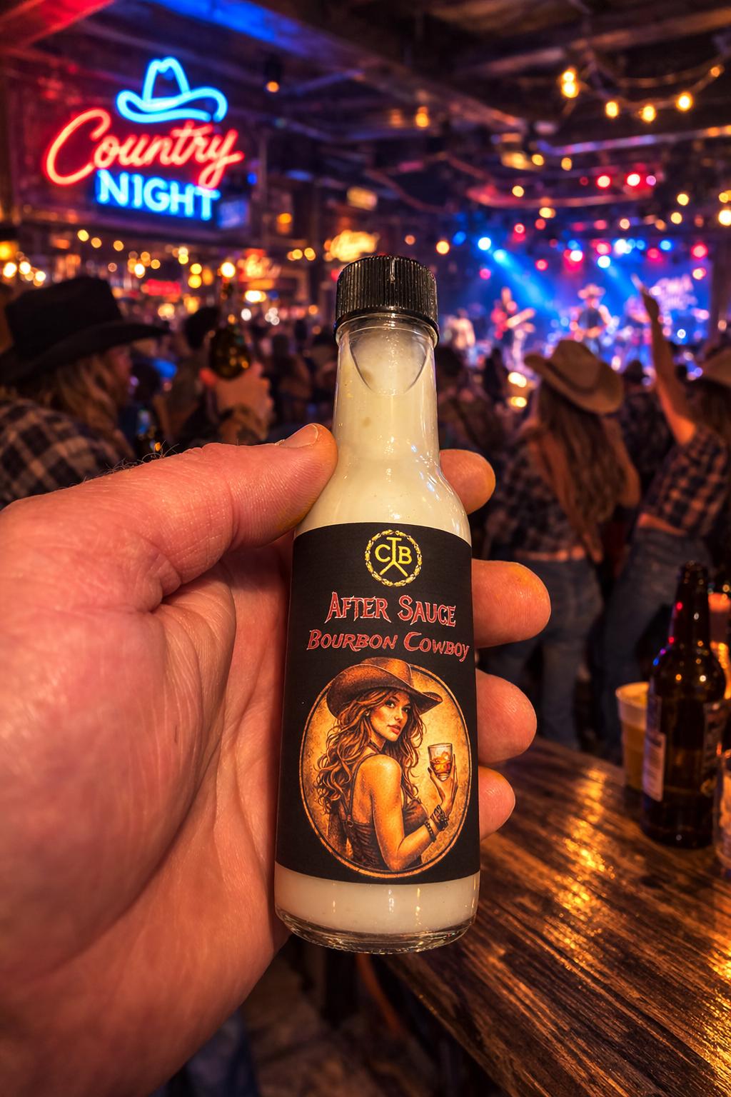 Bourbon Cowboy After Sauce Splash 100ml / 3.38oz