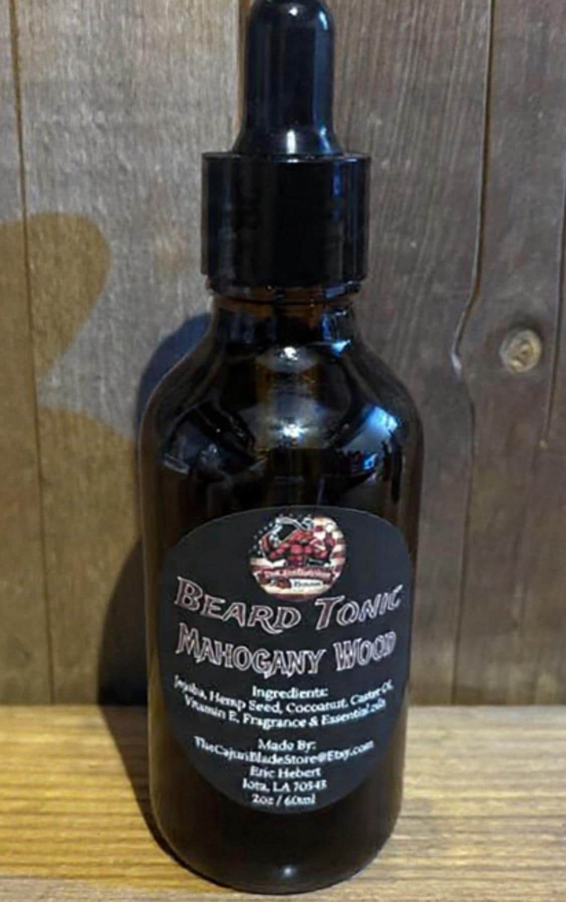 Beard Tonic & Preshave Oil - 2oz Dropper Bottle  - (3) Fragrances to chose from.