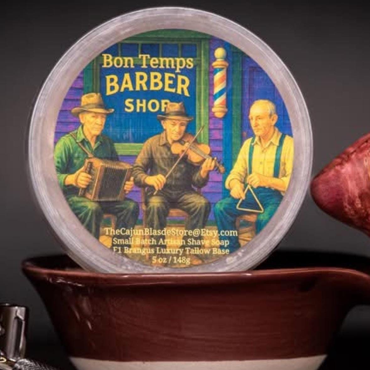 Bon Temps Barbershop - Shave Soap 5 oz