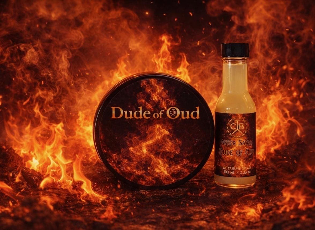 Dude of Oud – 5oz Shave Soap Tub