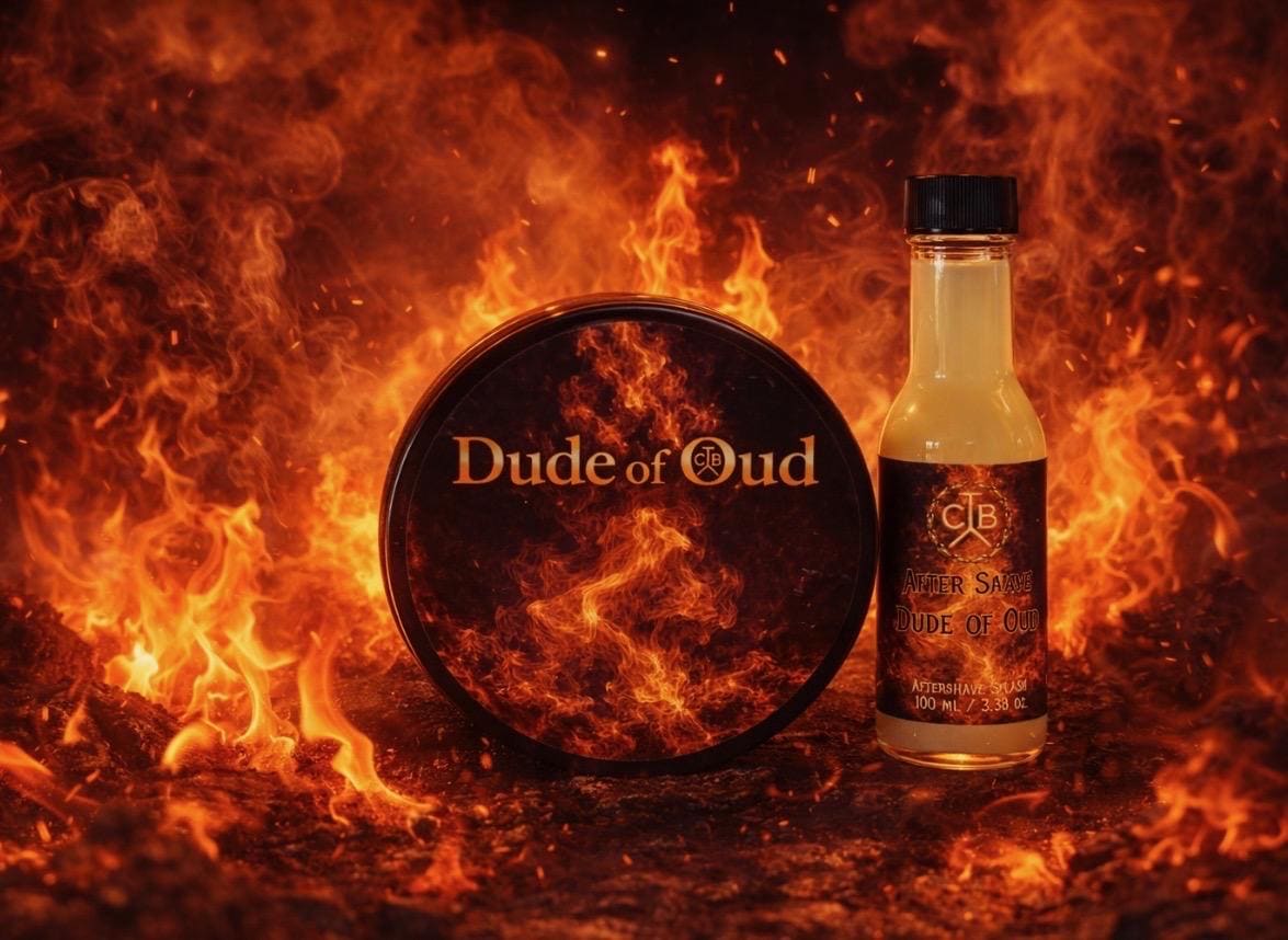 Dude of Oud – 5oz Shave Soap Tub