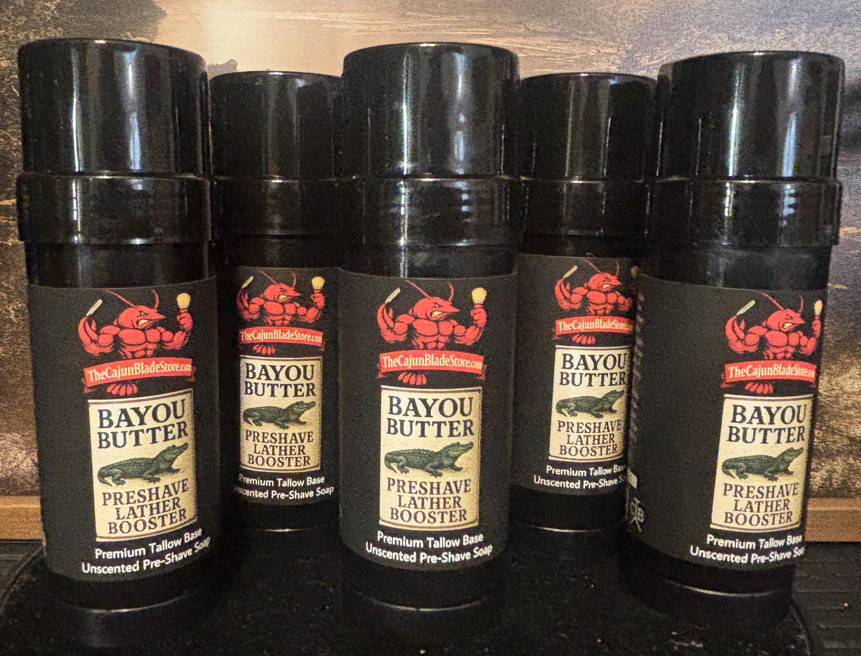 Bayou Butter Unscented Pre-Shave Lather Booster 2oz.