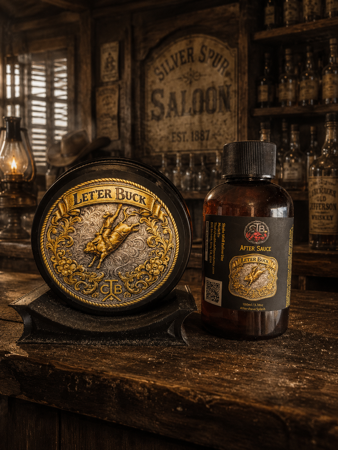 Let’er Buck – Gentleman’s Set – 2 oz Soap &amp; 2 oz After Sauce