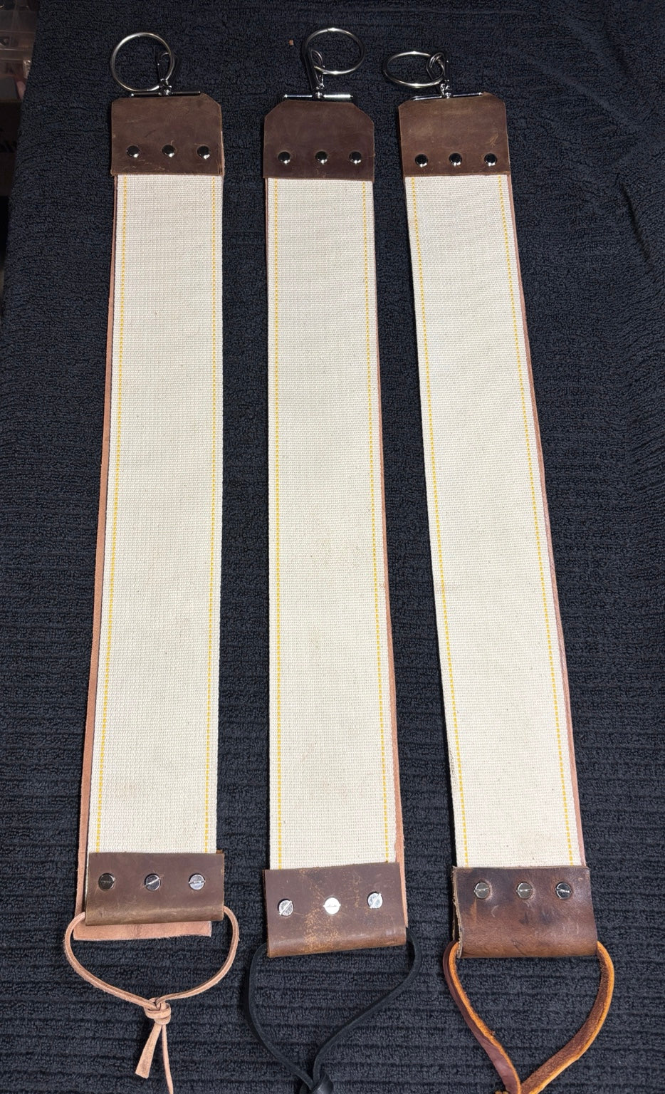 Razor Strops - Horse Butt Barber End.